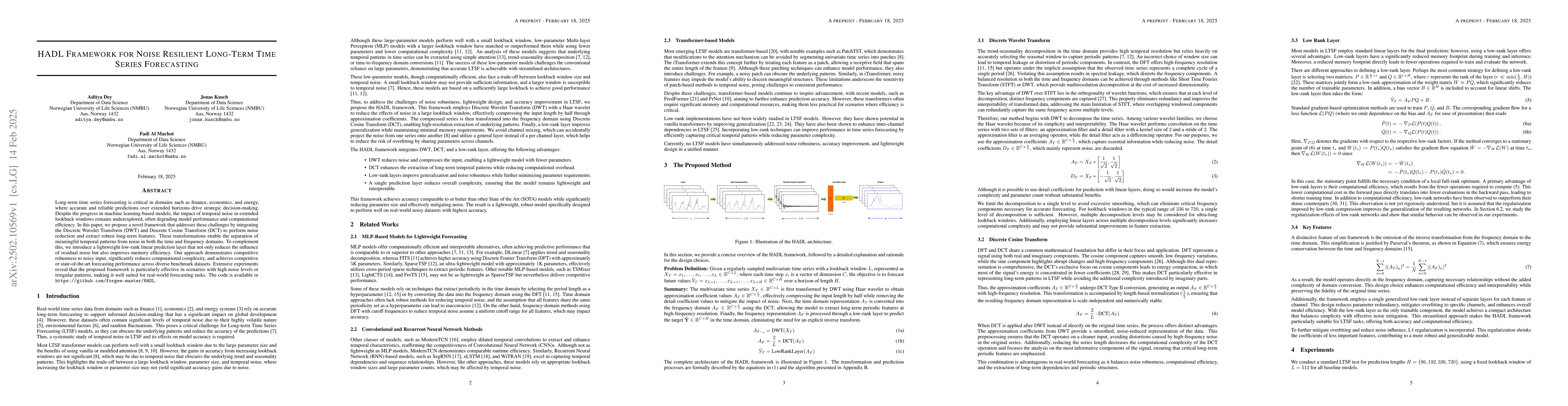 Thumbnail for HADL Framework for Noise Resilient Long-Term Time Series Forecasting