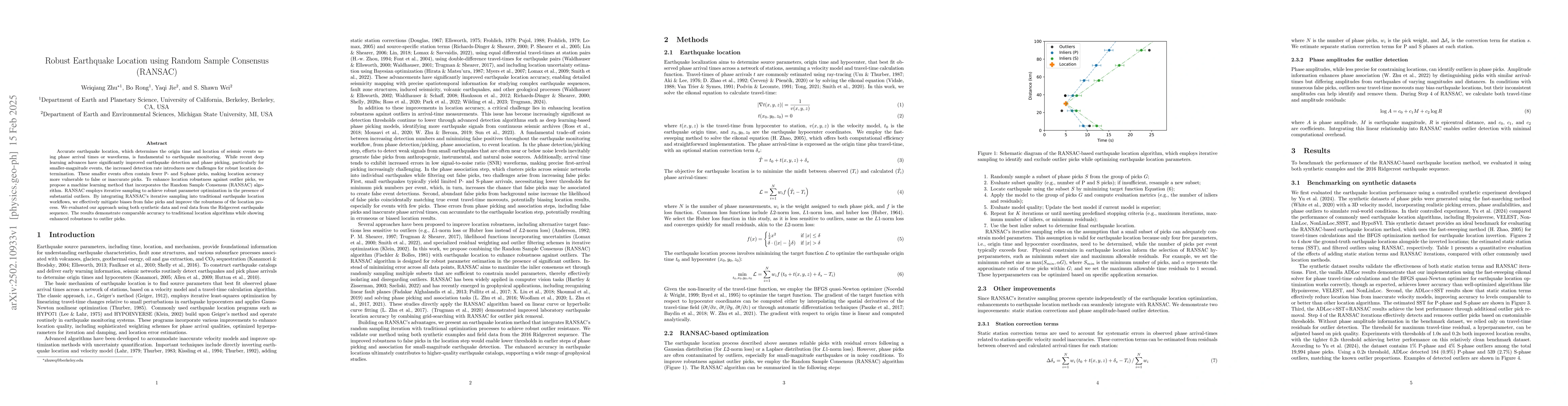 Thumbnail for Robust Earthquake Location using Random Sample Consensus (RANSAC)