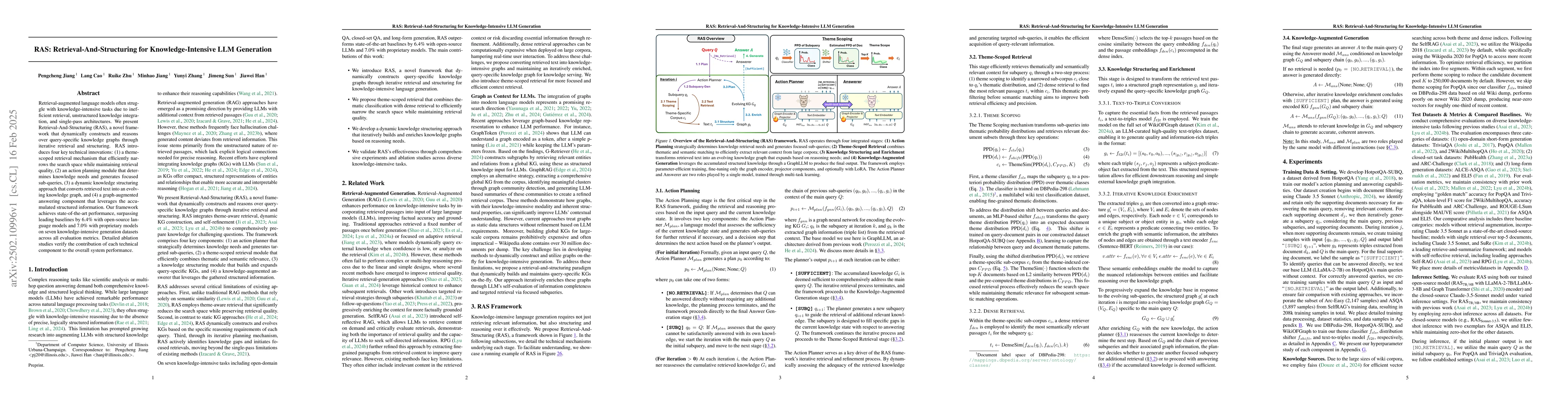 Thumbnail for RAS: Retrieval-And-Structuring for Knowledge-Intensive LLM Generation