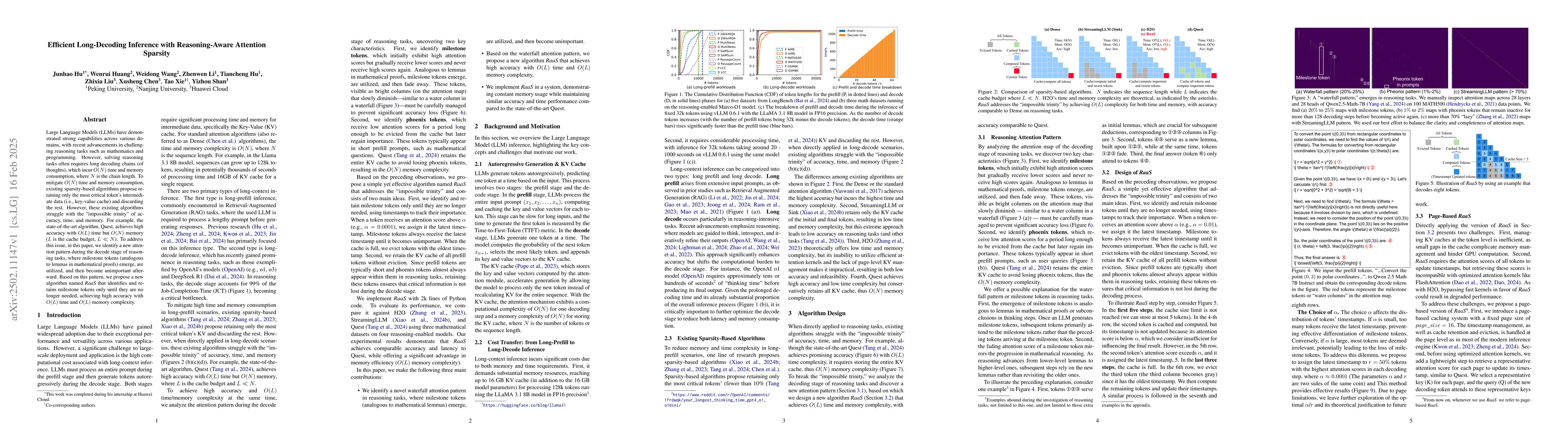 Thumbnail for Efficient Long-Decoding Inference with Reasoning-Aware Attention
  Sparsity