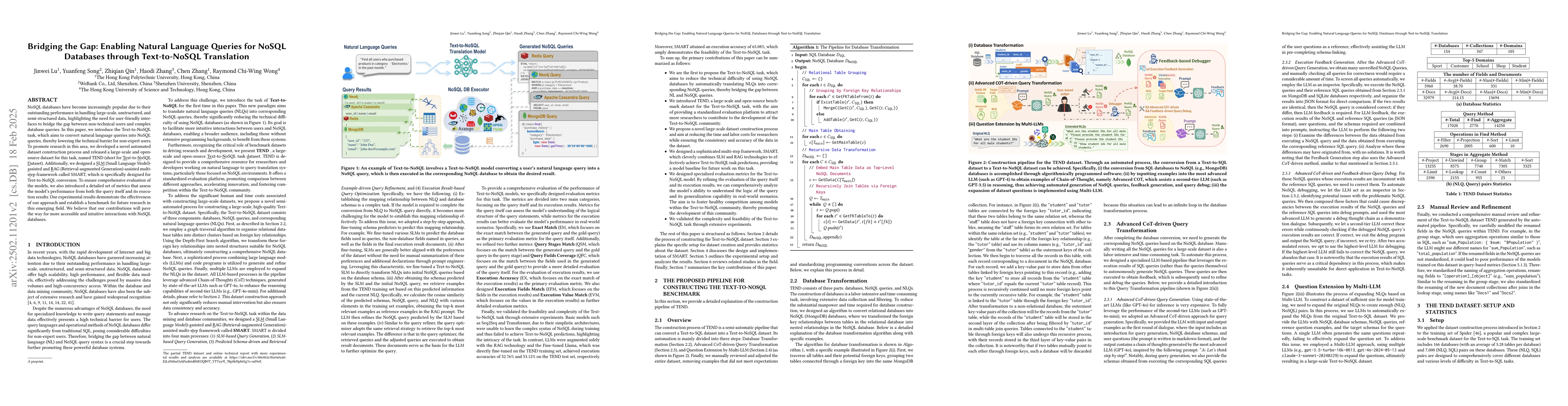 Thumbnail for Bridging the Gap: Enabling Natural Language Queries for NoSQL Databases
  through Text-to-NoSQL Translation