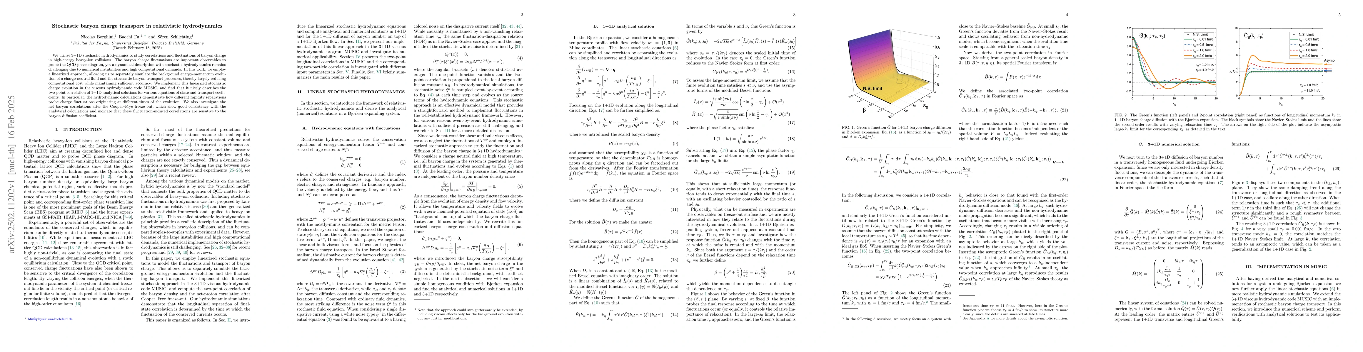Thumbnail for Stochastic baryon charge transport in relativistic hydrodynamics