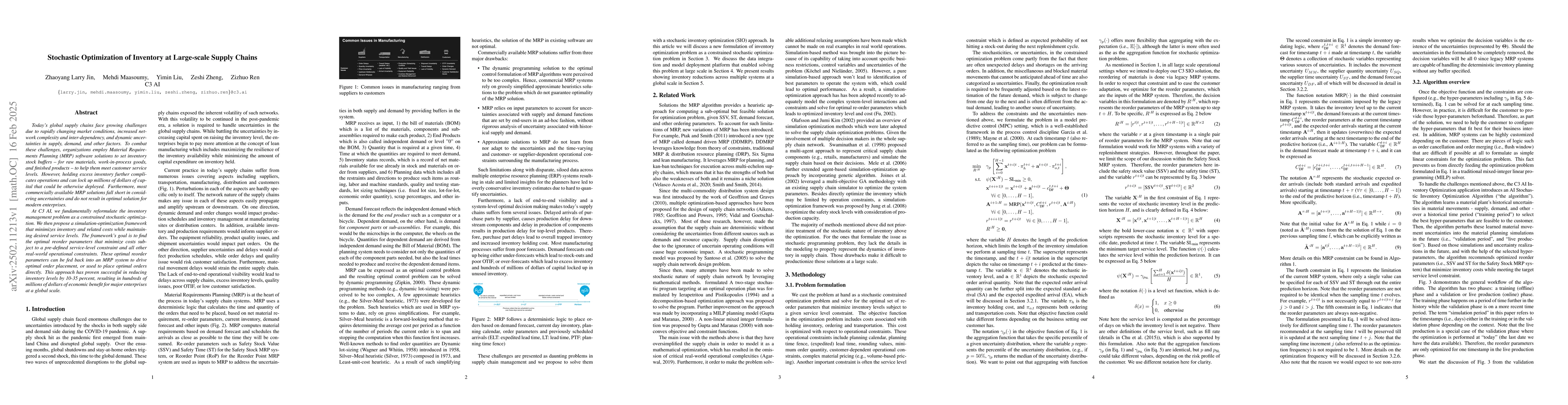 Thumbnail for Stochastic Optimization of Inventory at Large-scale Supply Chains