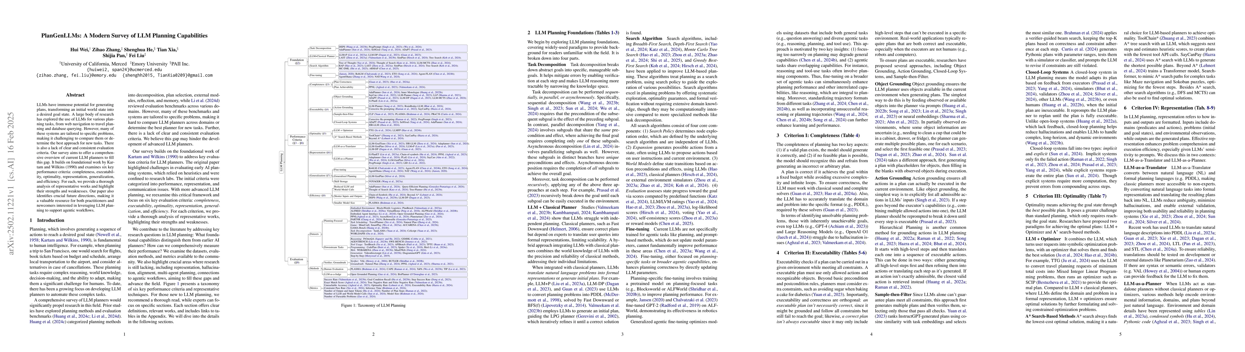 Thumbnail for PlanGenLLMs: A Modern Survey of LLM Planning Capabilities