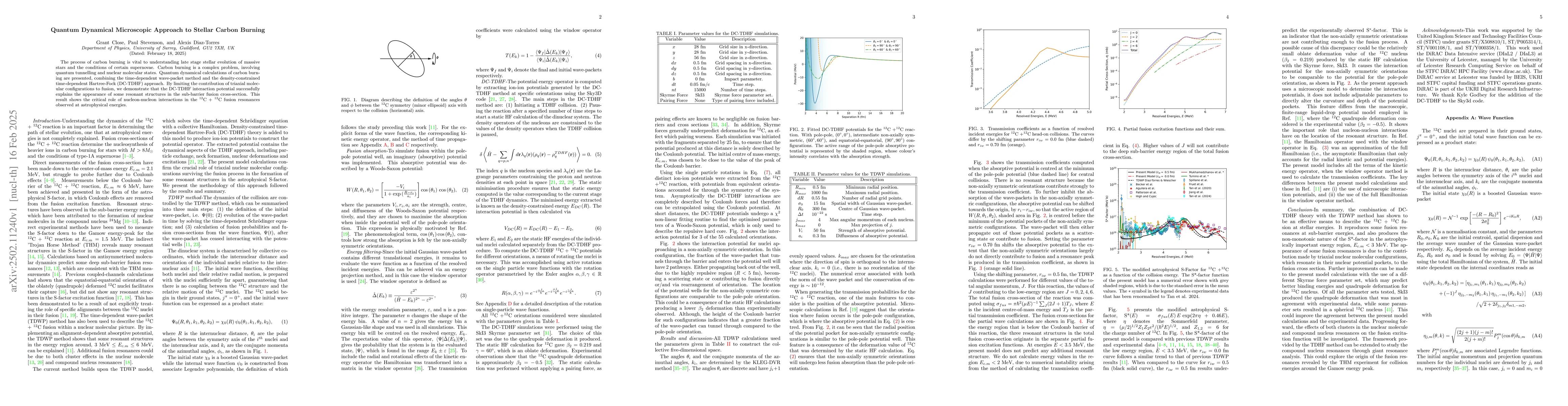 Thumbnail for Quantum Dynamical Microscopic Approach to Stellar Carbon Burning