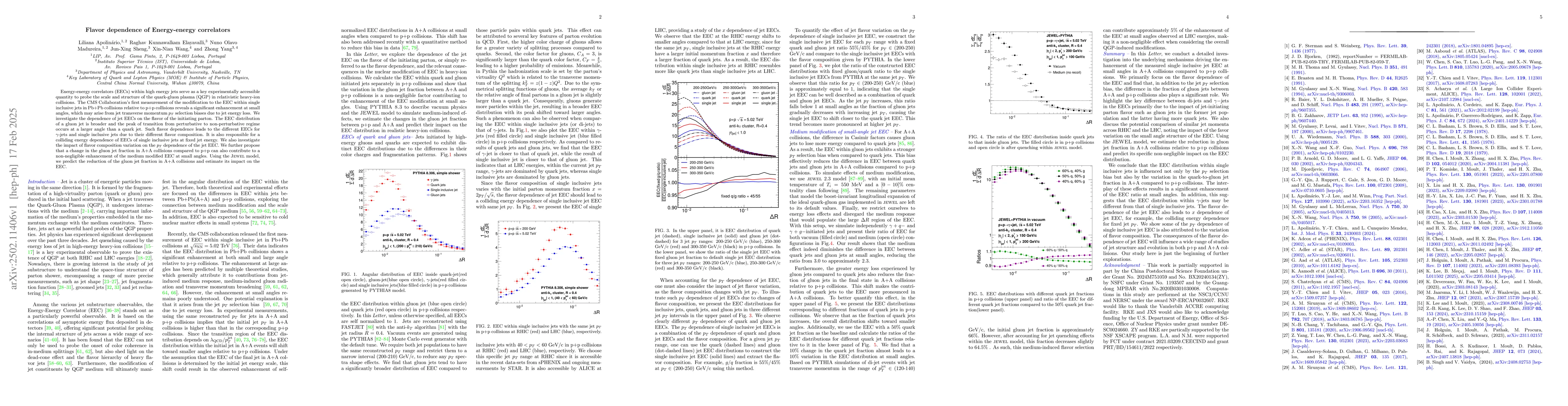 Thumbnail for Flavor dependence of Energy-energy correlators
