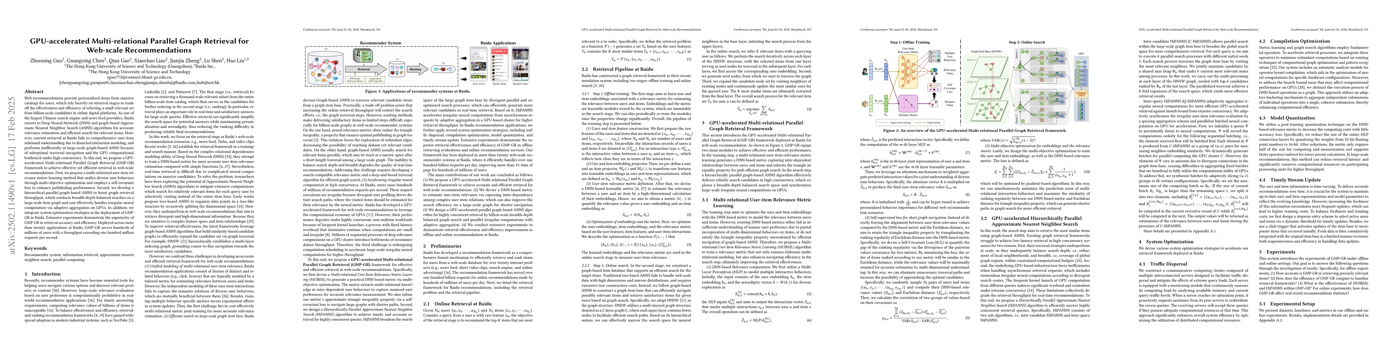 Thumbnail for GPU-accelerated Multi-relational Parallel Graph Retrieval for Web-scale
  Recommendations