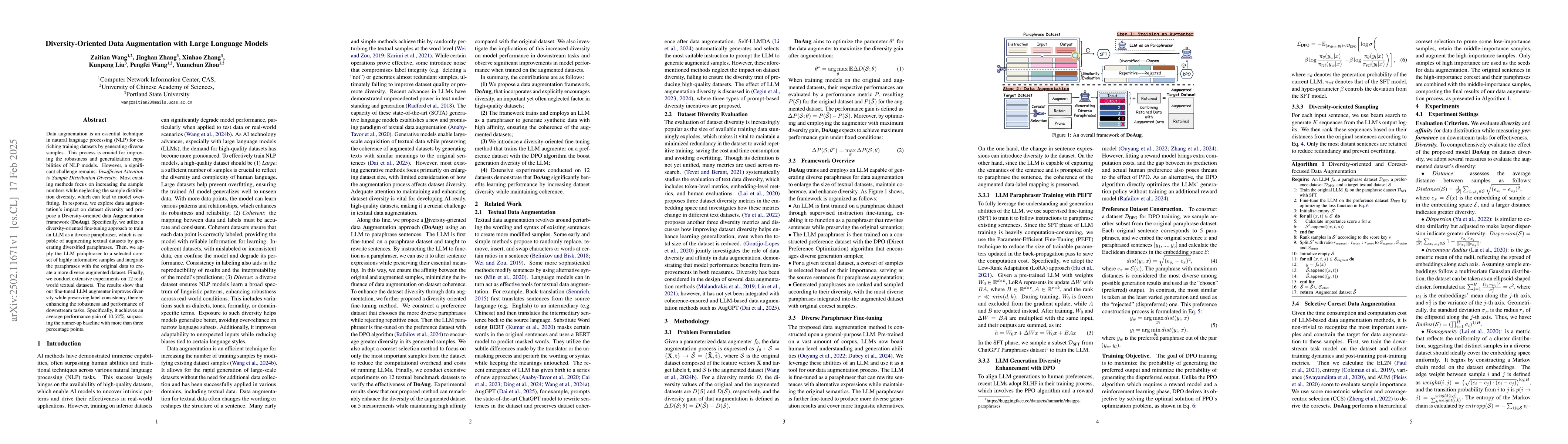 Thumbnail for Diversity-Oriented Data Augmentation with Large Language Models