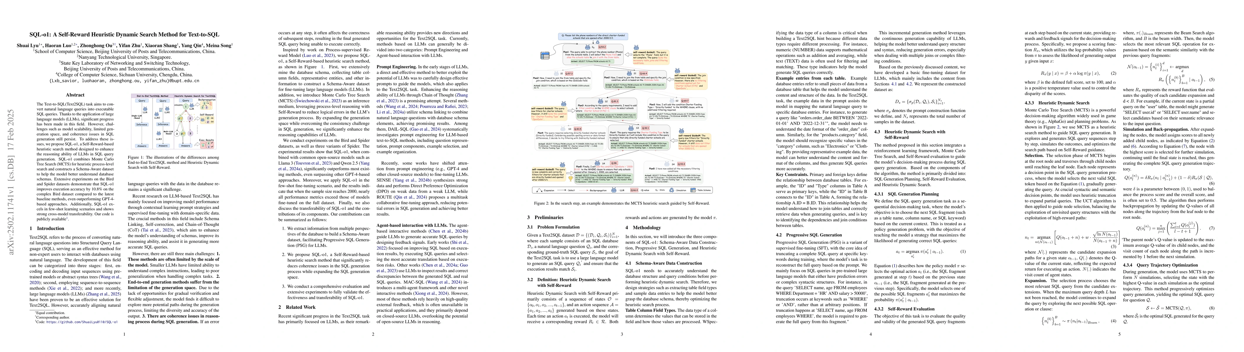 Thumbnail for SQL-o1: A Self-Reward Heuristic Dynamic Search Method for Text-to-SQL