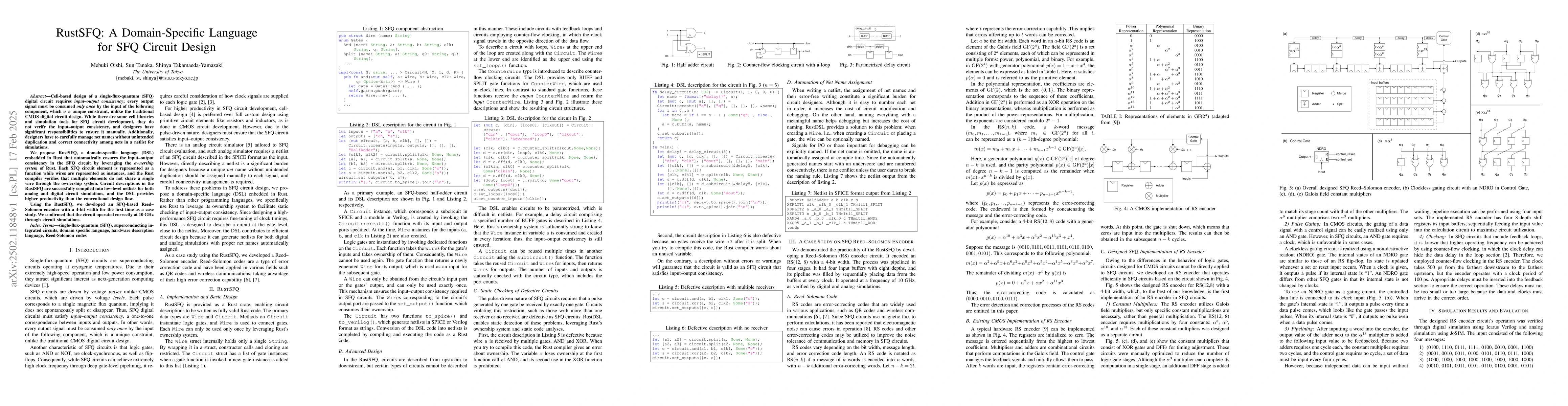 Thumbnail for RustSFQ: A Domain-Specific Language for SFQ Circuit Design