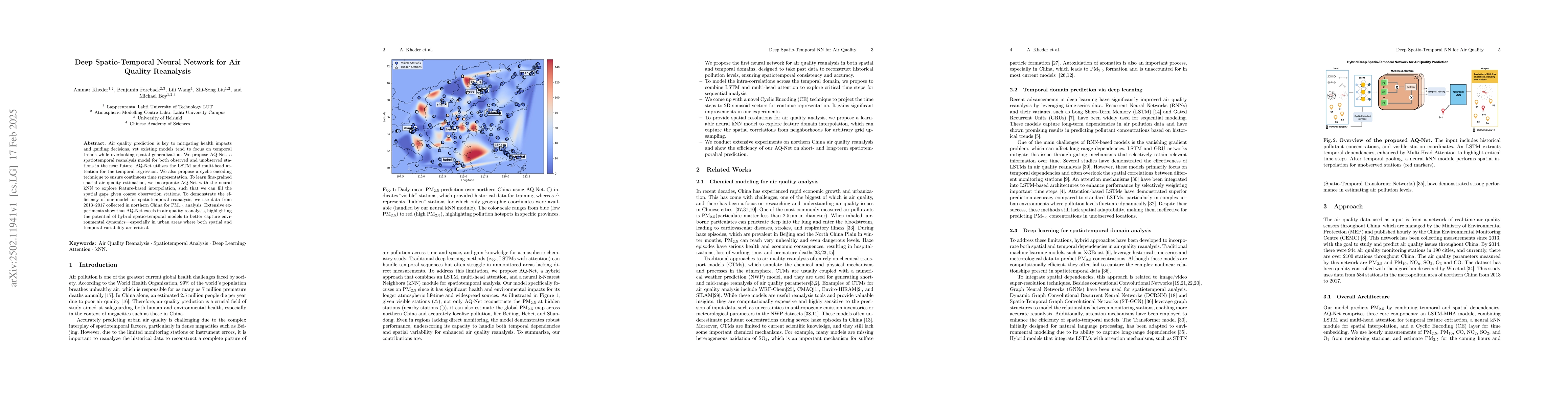 Thumbnail for Deep Spatio-Temporal Neural Network for Air Quality Reanalysis