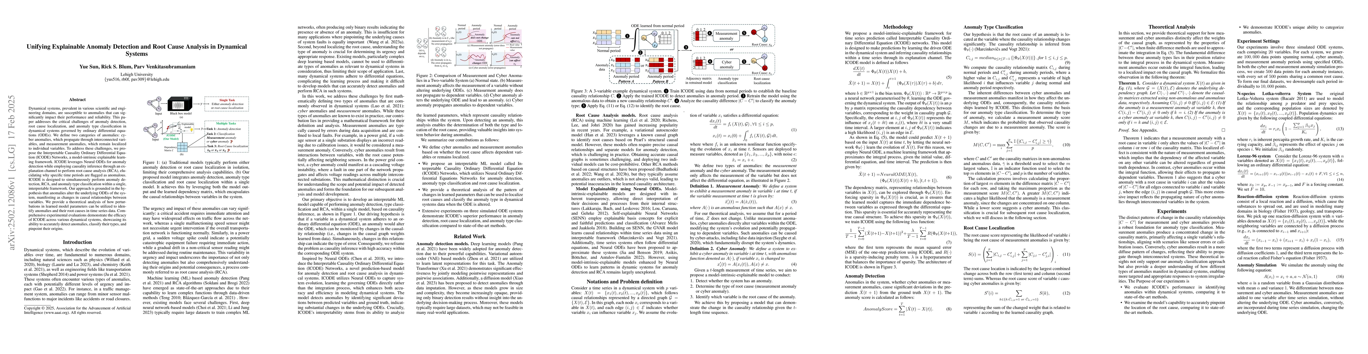 Thumbnail for Unifying Explainable Anomaly Detection and Root Cause Analysis in
  Dynamical Systems