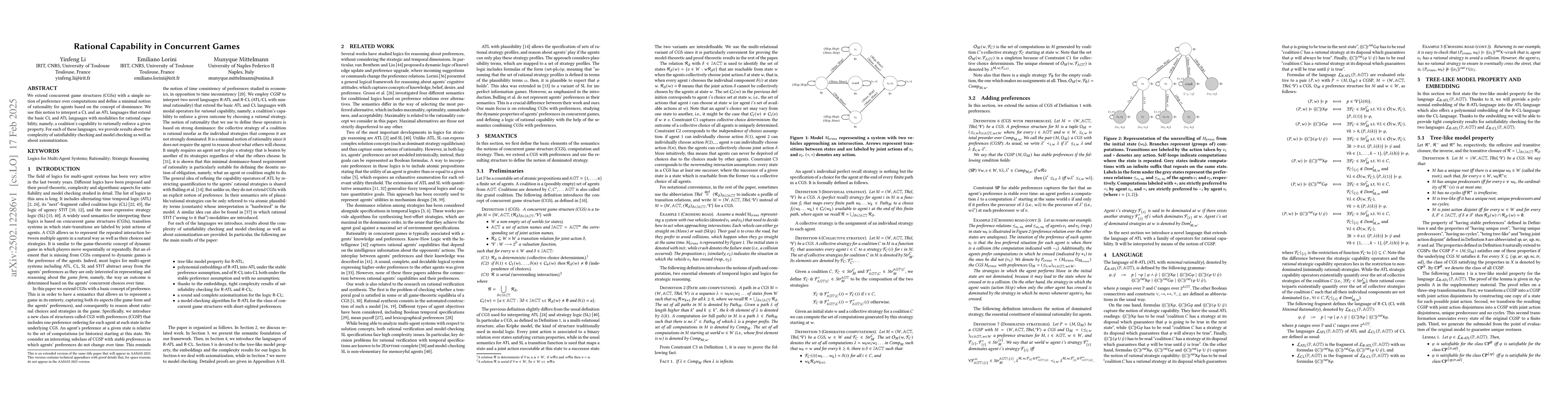 Thumbnail for Rational Capability in Concurrent Games