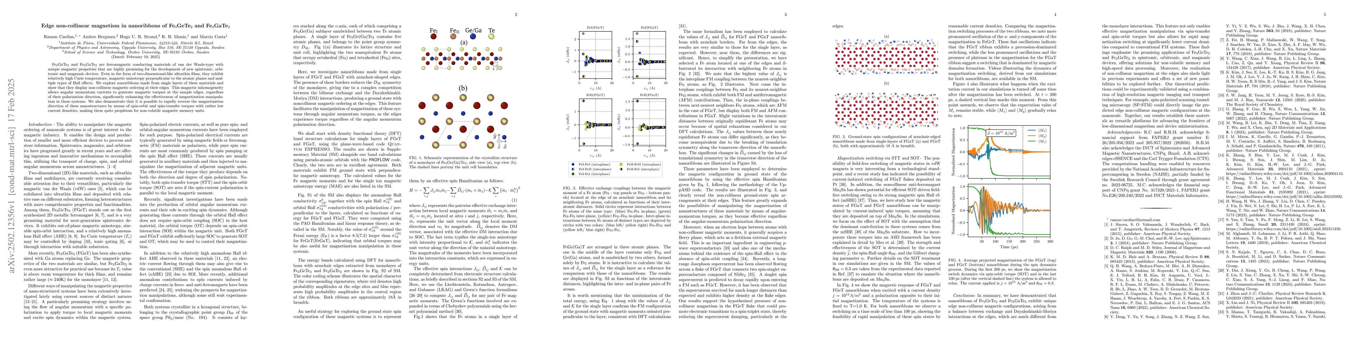 Thumbnail for Edge non-collinear magnetism in nanoribbons of Fe3GeTe2 and Fe3GaTe2
