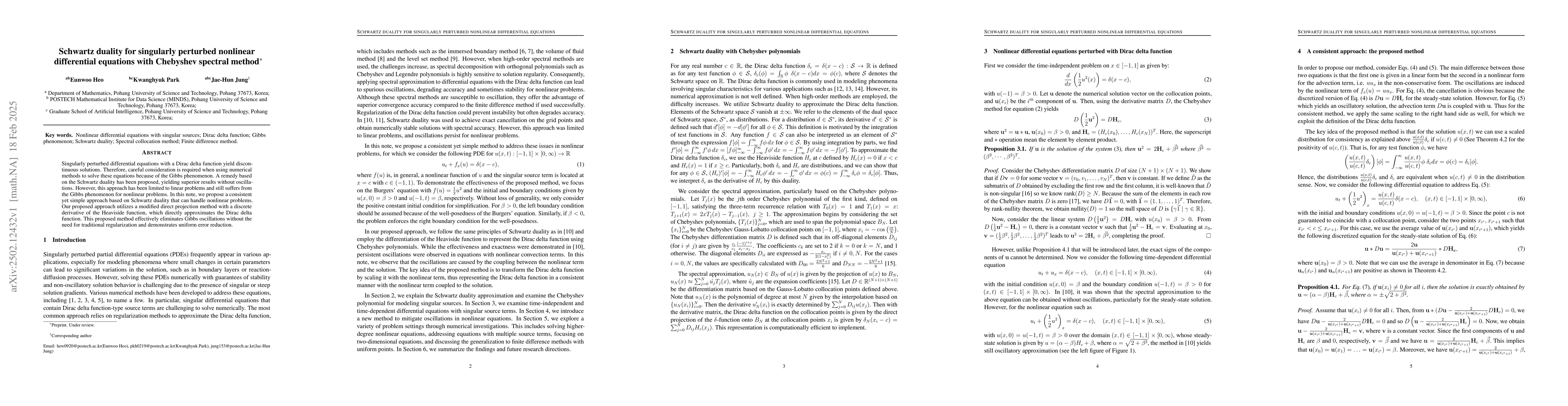 Thumbnail for Schwartz duality for singularly perturbed nonlinear differential
  equations with Chebyshev spectral method