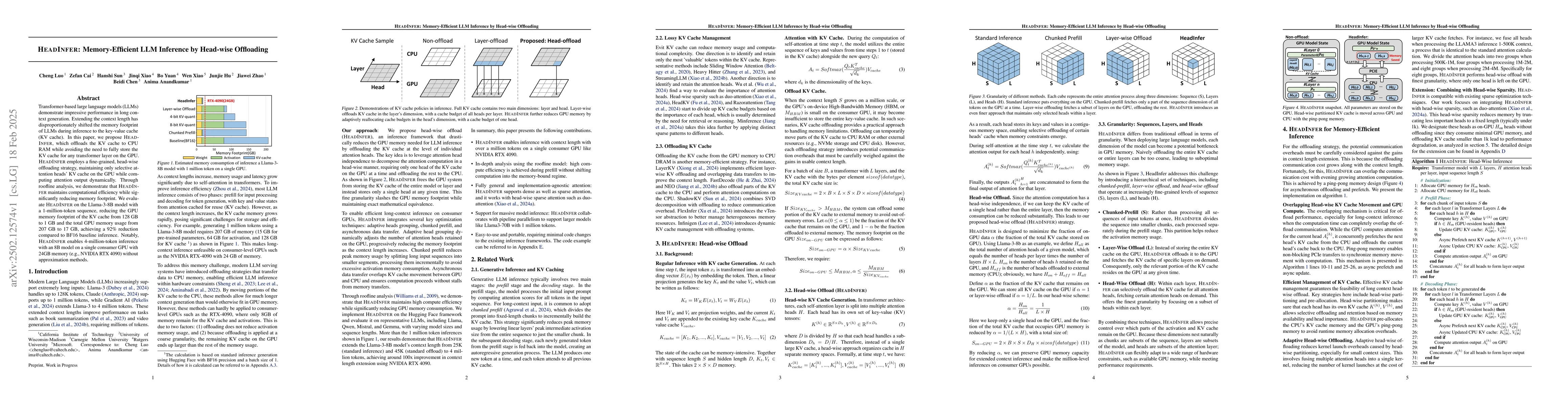 Thumbnail for HeadInfer: Memory-Efficient LLM Inference by Head-wise Offloading