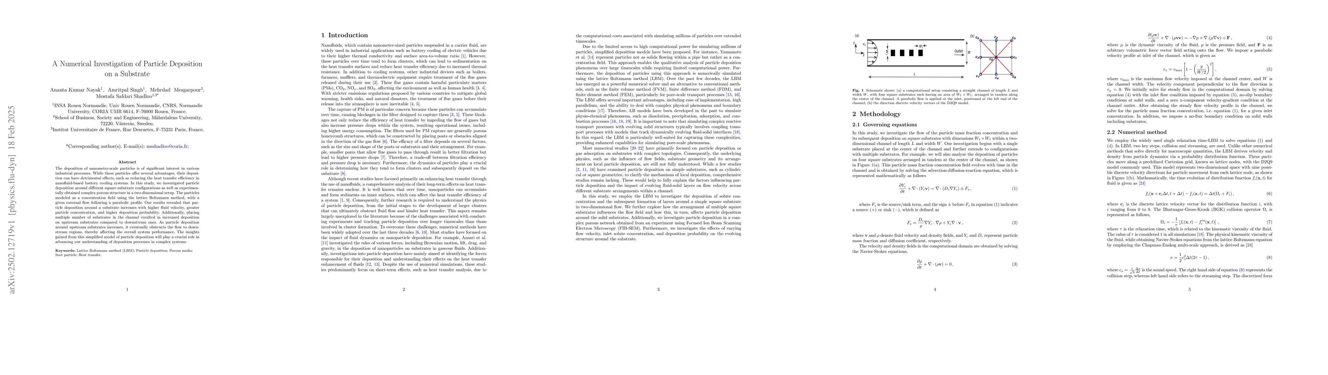 Thumbnail for A Numerical Investigation of Particle Deposition on a Substrate