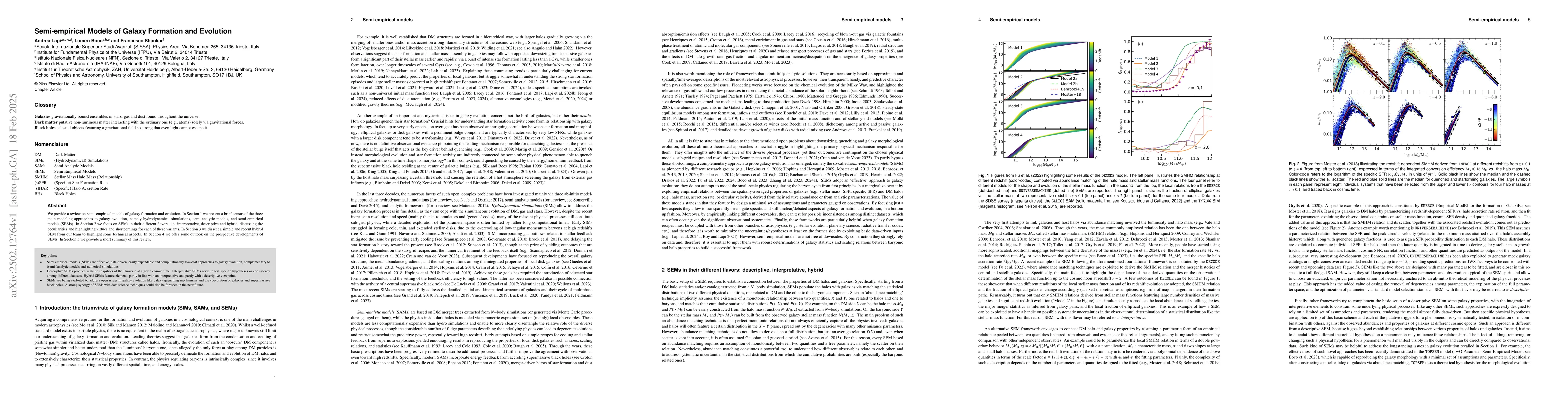 Thumbnail for Semi-empirical Models of Galaxy Formation and Evolution