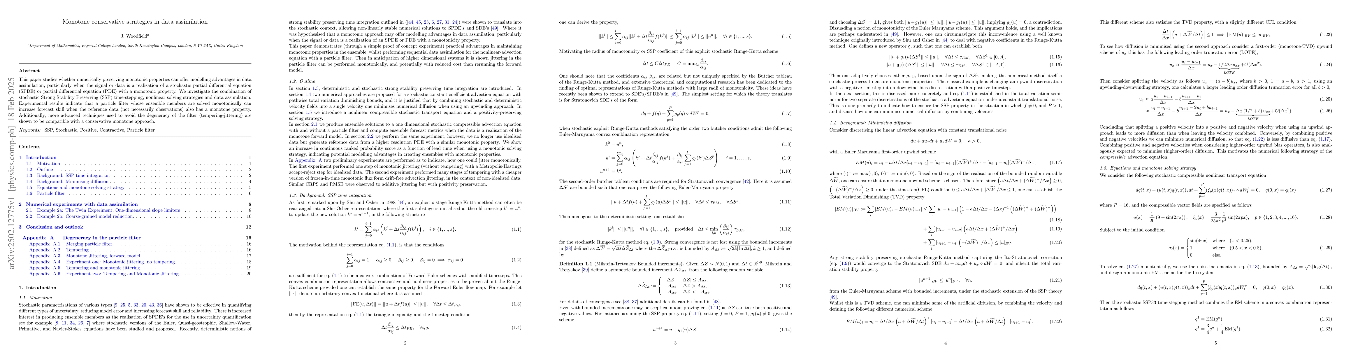 Thumbnail for Monotone conservative strategies in data assimilation