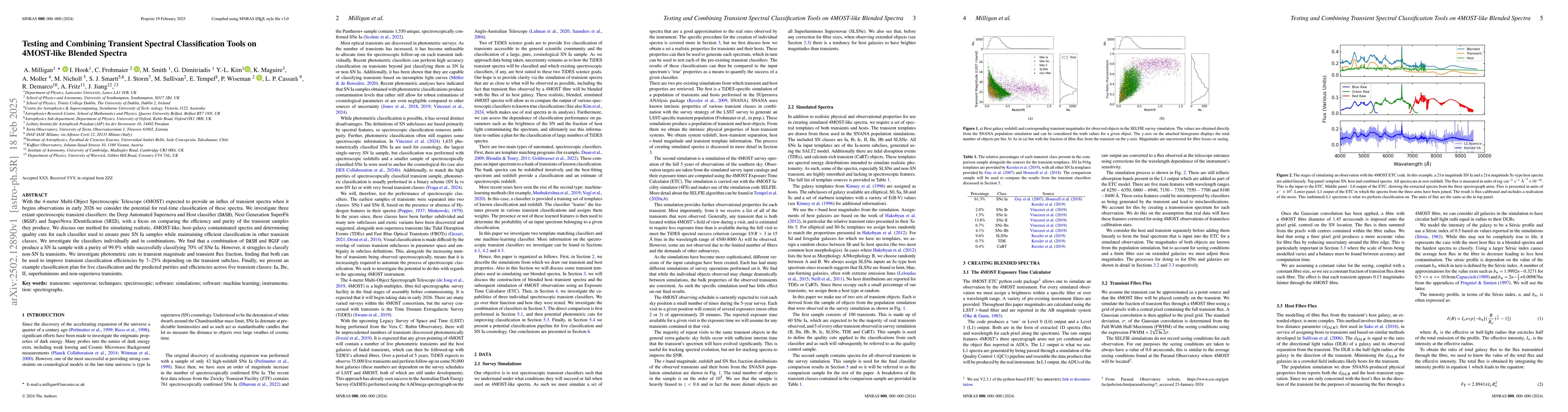 Thumbnail for Testing and Combining Transient Spectral Classification Tools on
  4MOST-like Blended Spectra