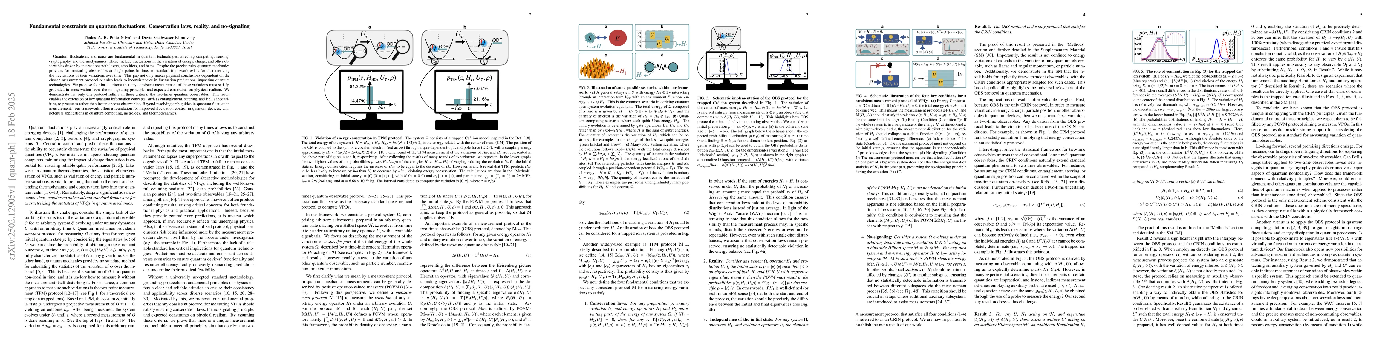 Thumbnail for Fundamental constraints on quantum fluctuations: Conservation laws,
  reality, and no-signaling