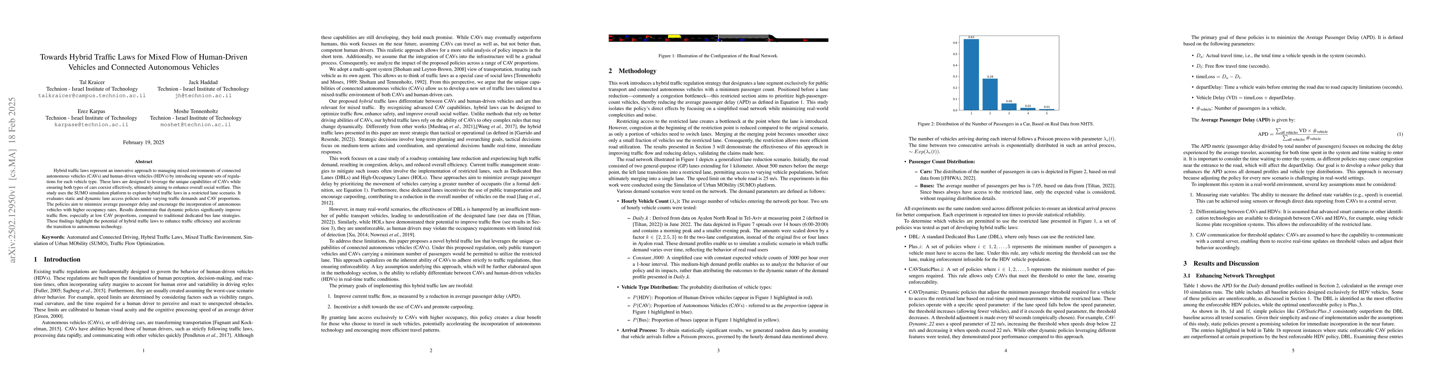 Thumbnail for Towards Hybrid Traffic Laws for Mixed Flow of Human-Driven Vehicles and
  Connected Autonomous Vehicles