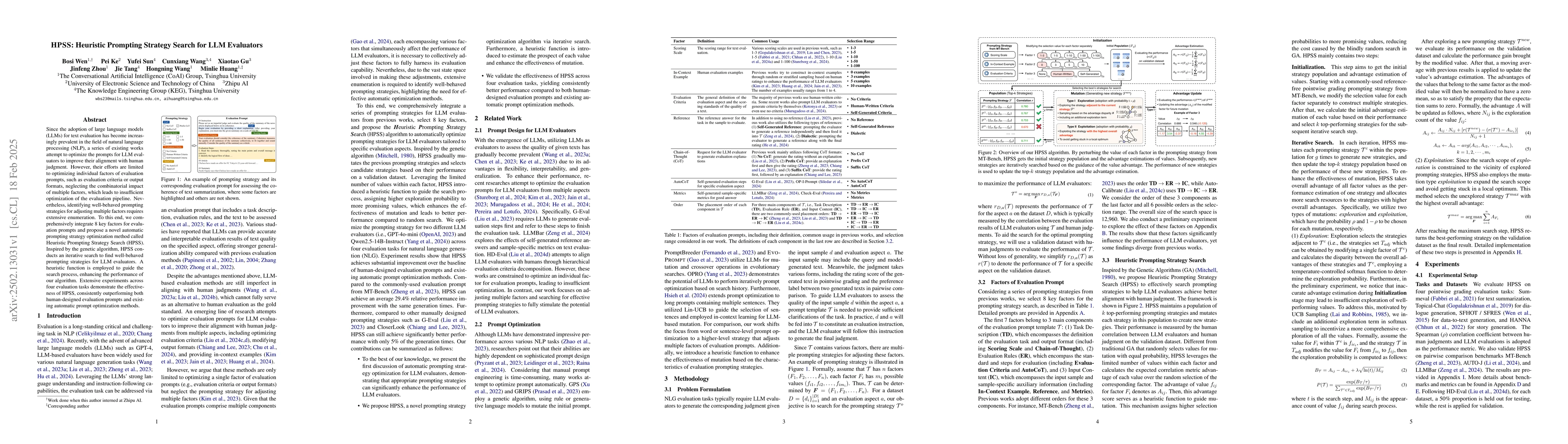 Thumbnail for HPSS: Heuristic Prompting Strategy Search for LLM Evaluators