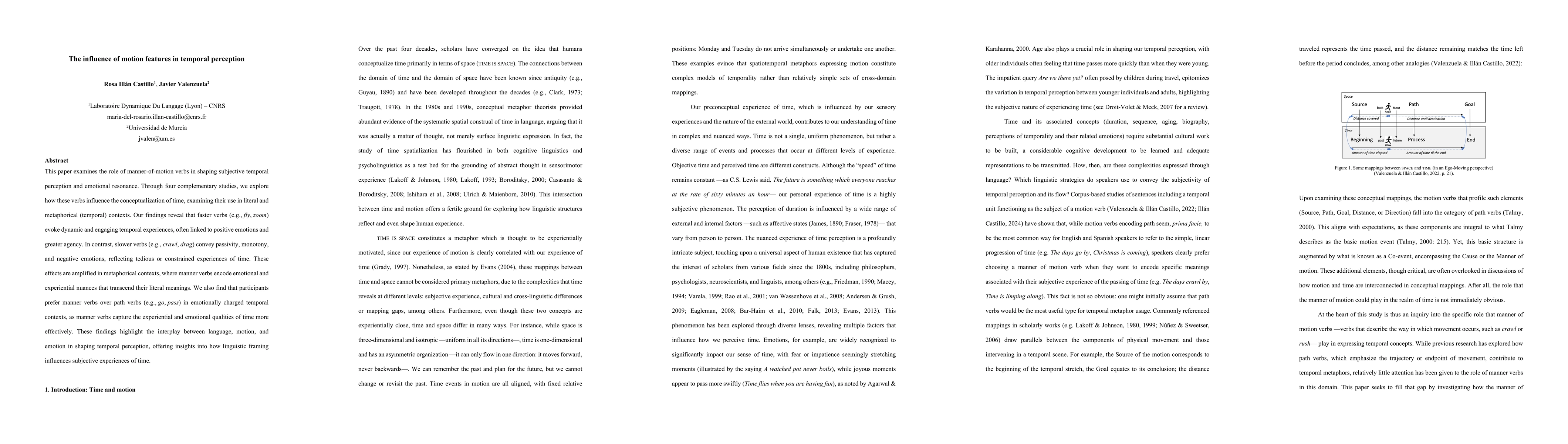 Thumbnail for The influence of motion features in temporal perception