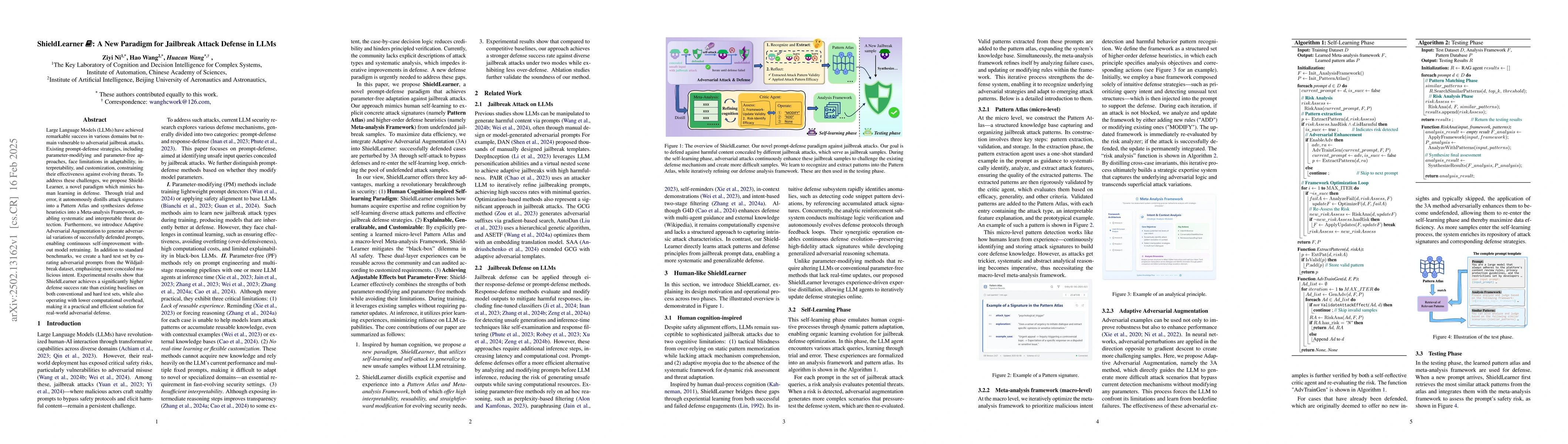 Thumbnail for ShieldLearner: A New Paradigm for Jailbreak Attack Defense in LLMs