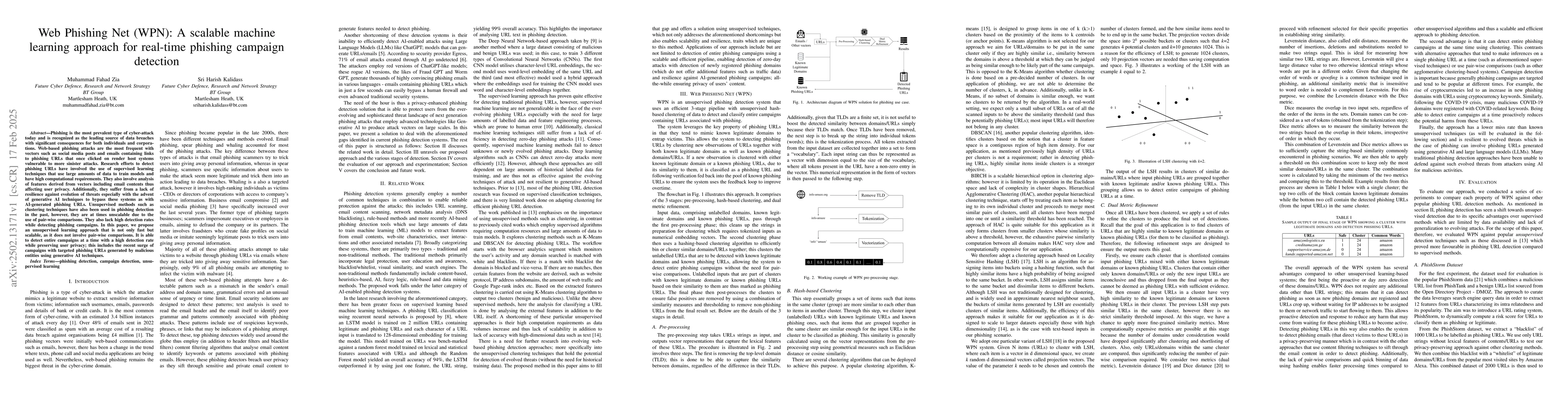 Thumbnail for Web Phishing Net (WPN): A scalable machine learning approach for
  real-time phishing campaign detection