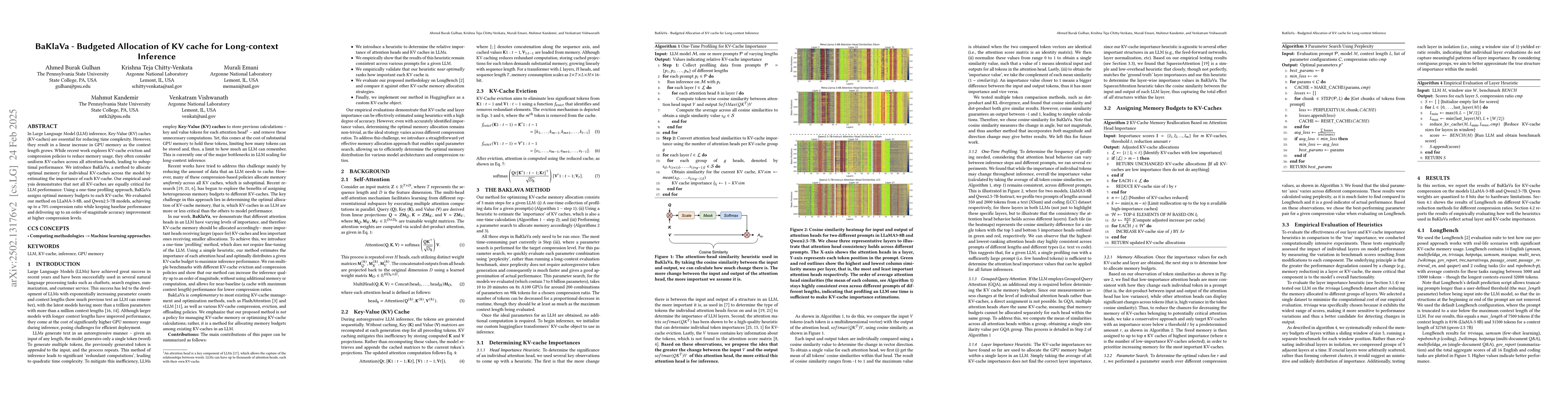 Thumbnail for BaKlaVa -- Budgeted Allocation of KV cache for Long-context Inference