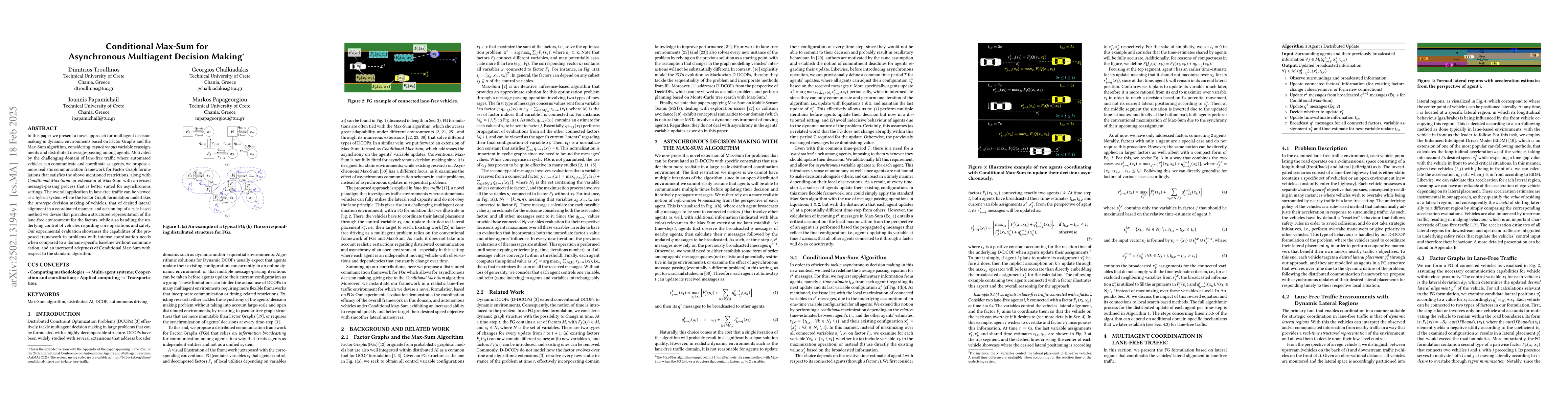 Thumbnail for Conditional Max-Sum for Asynchronous Multiagent Decision Making