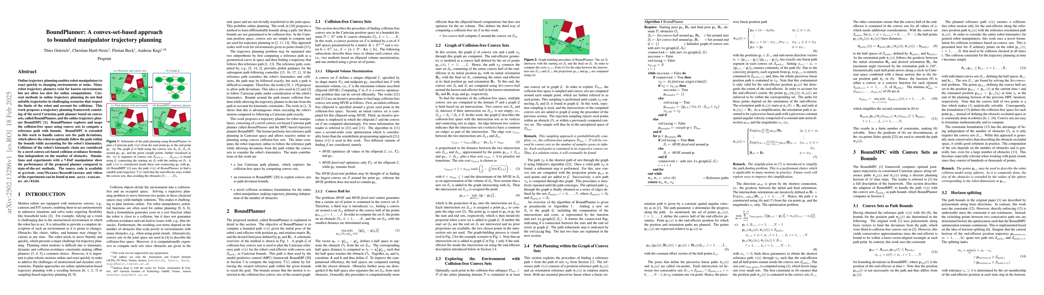 Thumbnail for BoundPlanner: A convex-set-based approach to bounded manipulator
  trajectory planning