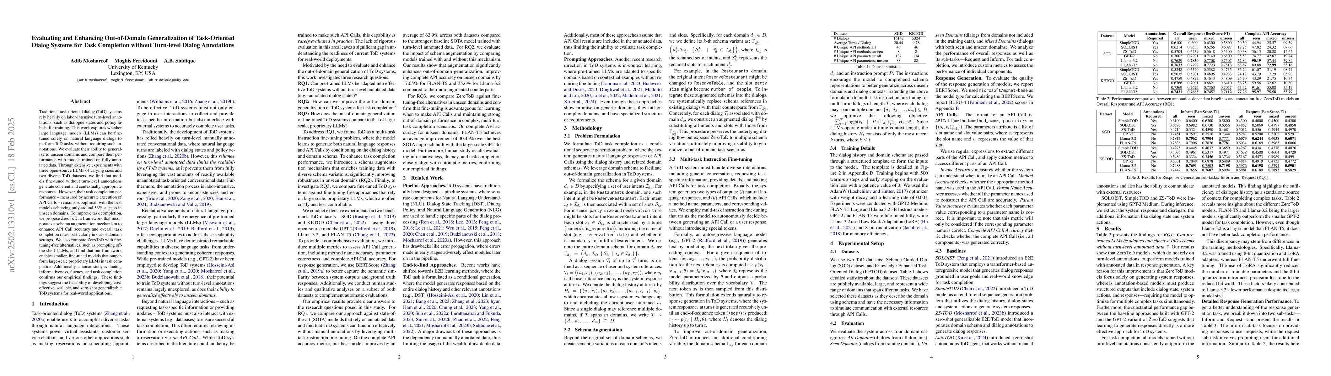 Thumbnail for Evaluating and Enhancing Out-of-Domain Generalization of Task-Oriented
  Dialog Systems for Task Completion without Turn-level Dialog Annotations