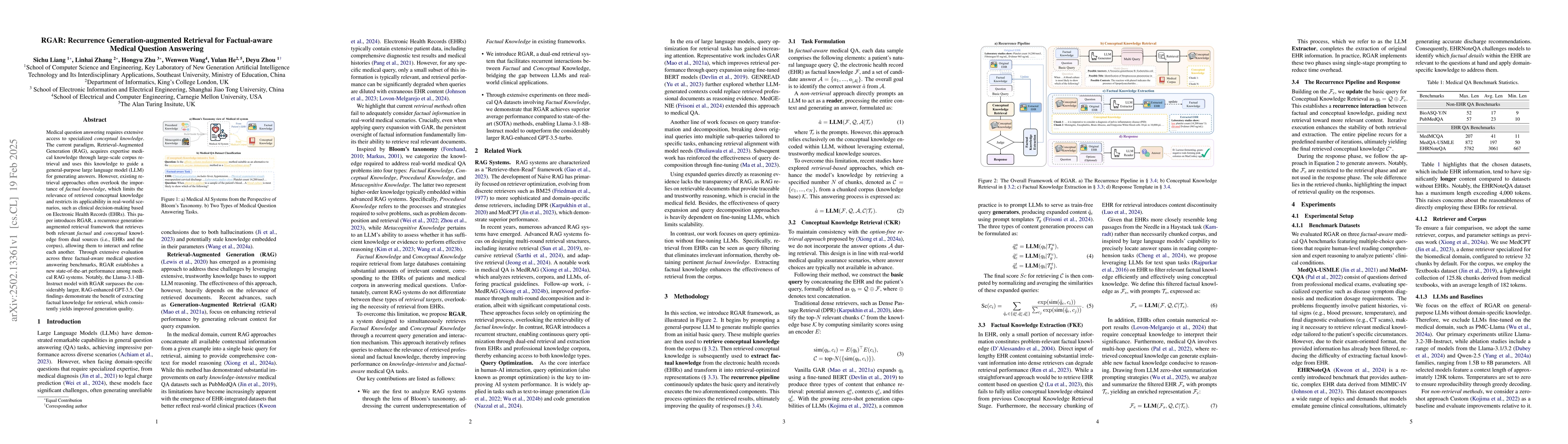 Thumbnail for RGAR: Recurrence Generation-augmented Retrieval for Factual-aware
  Medical Question Answering