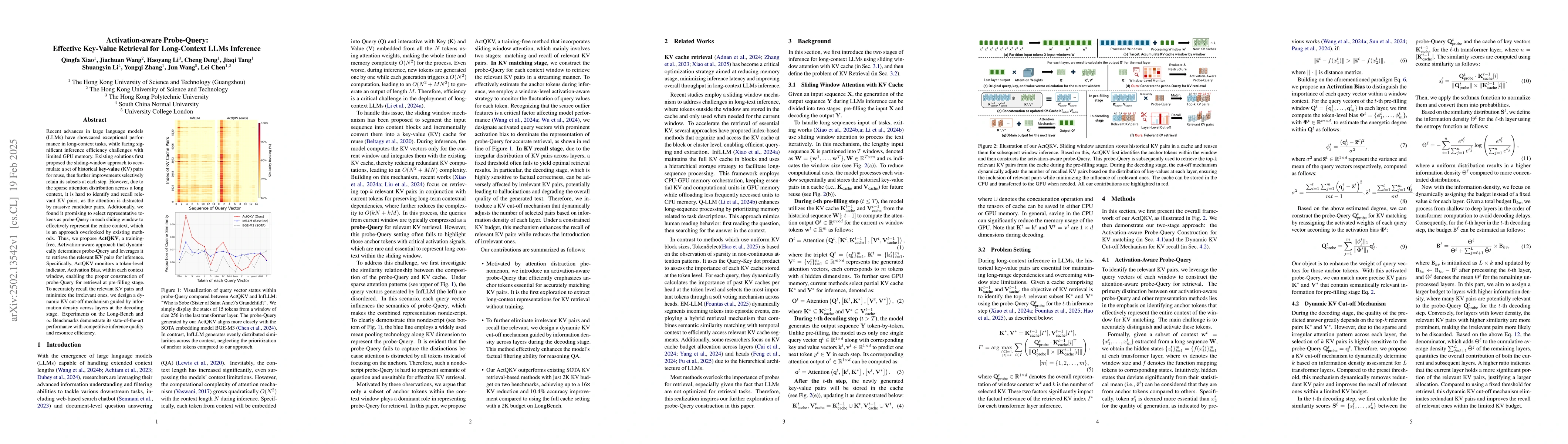 Thumbnail for Activation-aware Probe-Query: Effective Key-Value Retrieval for
  Long-Context LLMs Inference