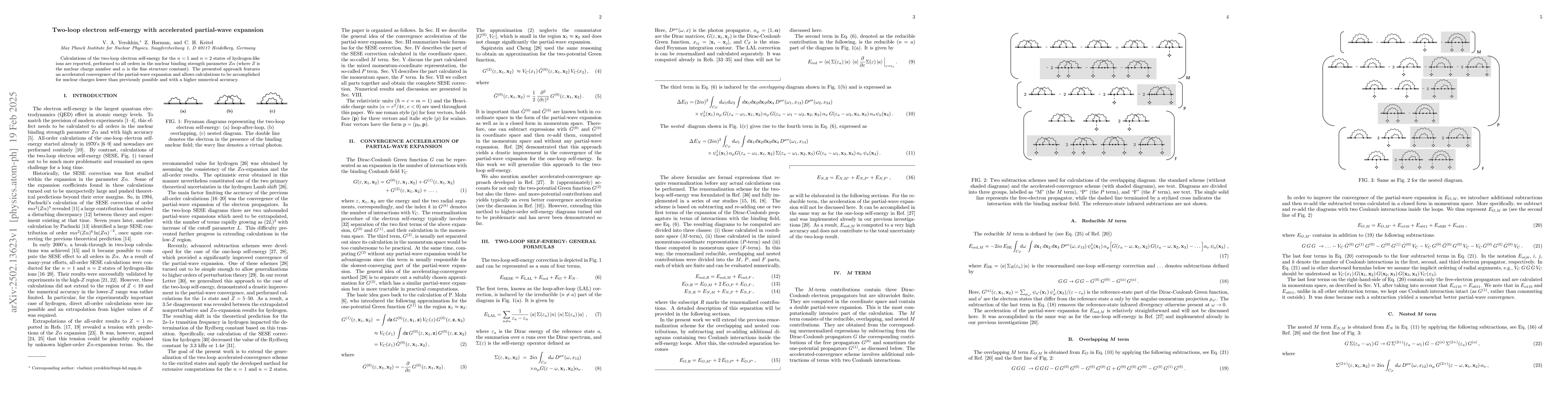 Thumbnail for Two-loop electron self-energy with accelerated partial-wave expansion