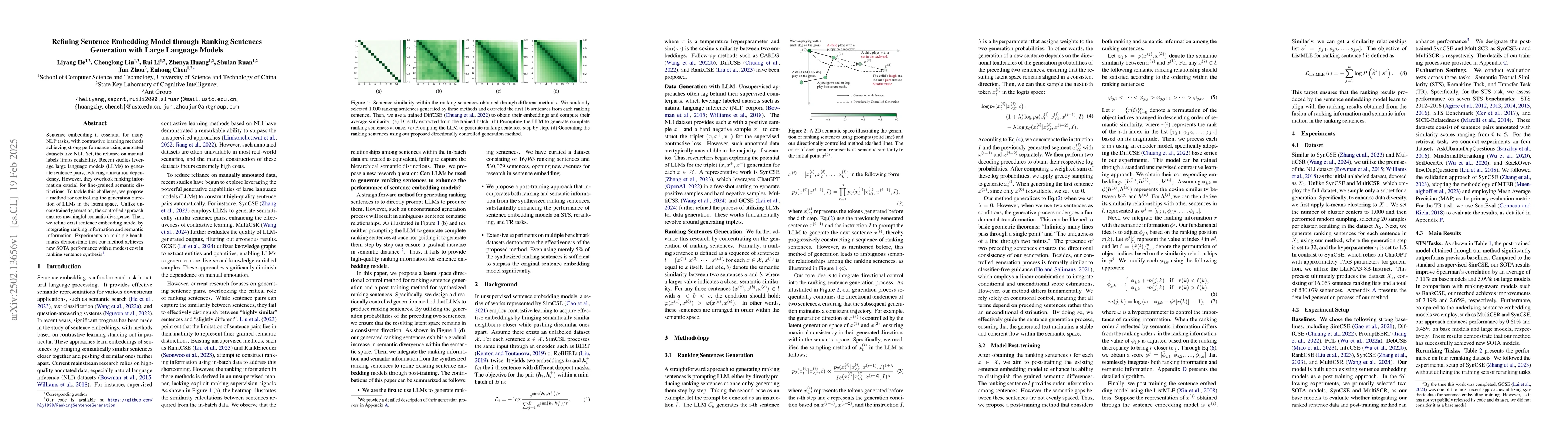 Thumbnail for Refining Sentence Embedding Model through Ranking Sentences Generation
  with Large Language Models