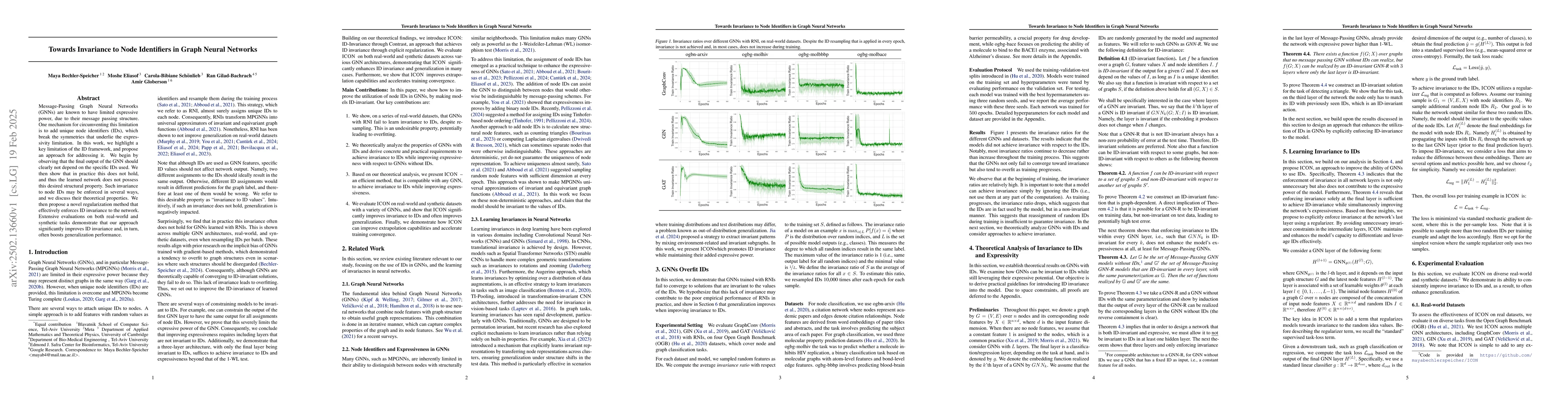 Thumbnail for Towards Invariance to Node Identifiers in Graph Neural Networks