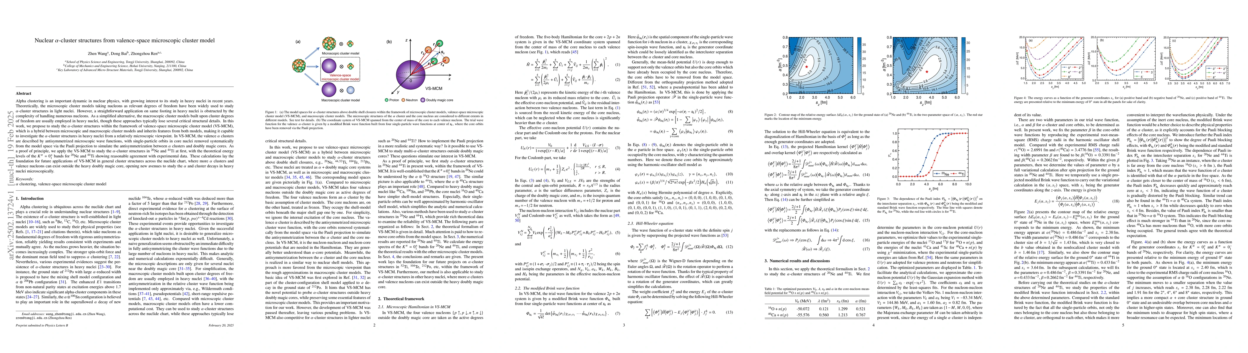 Thumbnail for Nuclear $α$-cluster structures from valence-space microscopic
  cluster model