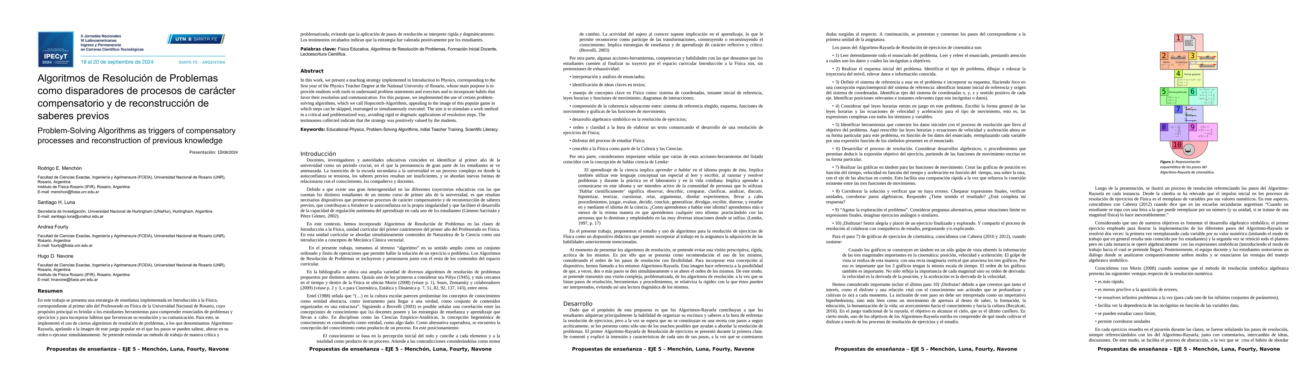 Thumbnail for Algoritmos de Resolución de Problemas como disparadores de procesos de
  carácter compensatorio y de reconstrucción de saberes previos