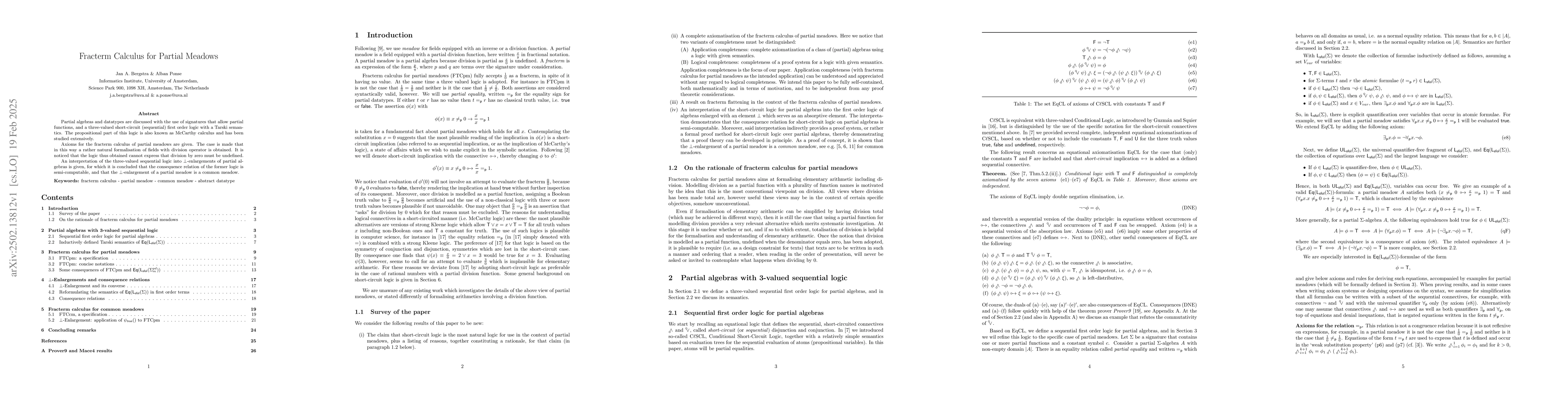 Thumbnail for Fracterm Calculus for Partial Meadows