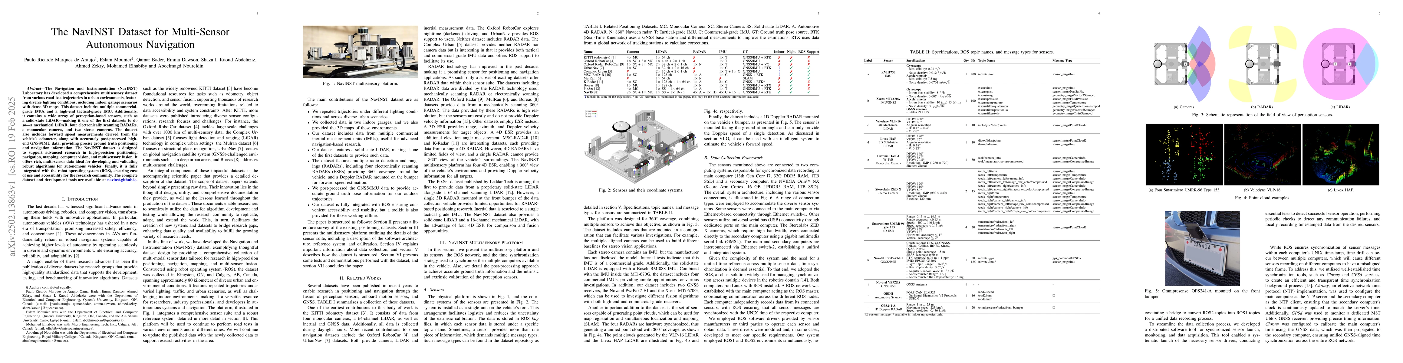 Thumbnail for The NavINST Dataset for Multi-Sensor Autonomous Navigation