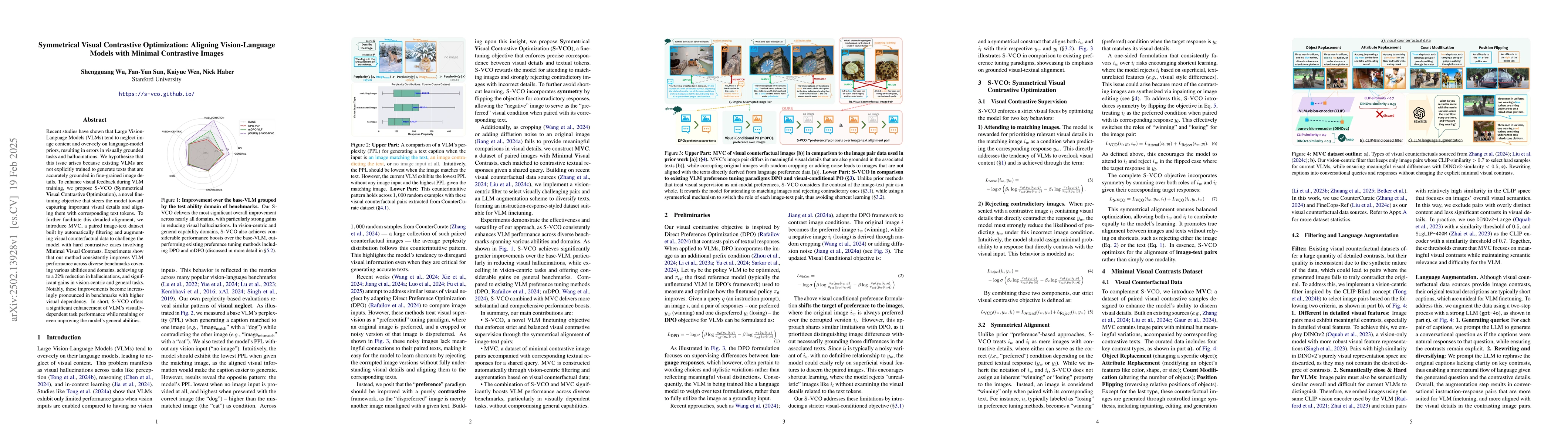Thumbnail for Symmetrical Visual Contrastive Optimization: Aligning Vision-Language
  Models with Minimal Contrastive Images