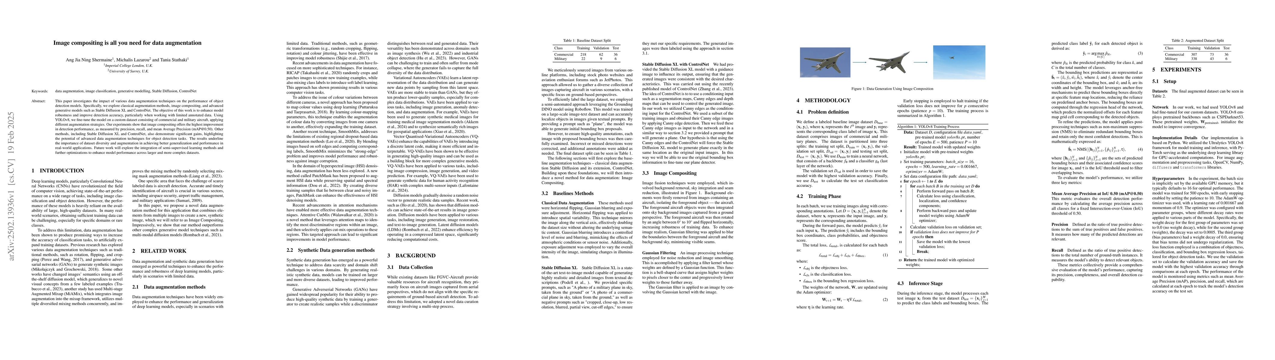 Thumbnail for Image compositing is all you need for data augmentation