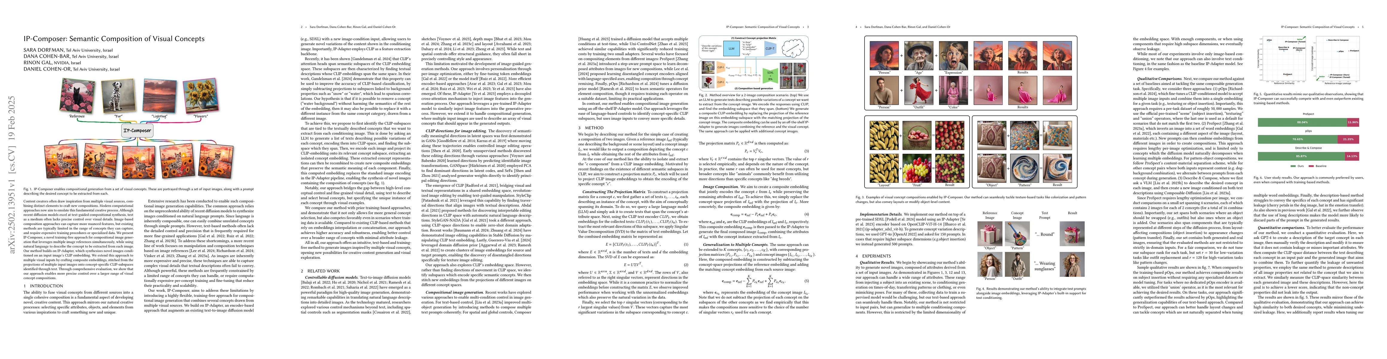 Thumbnail for IP-Composer: Semantic Composition of Visual Concepts