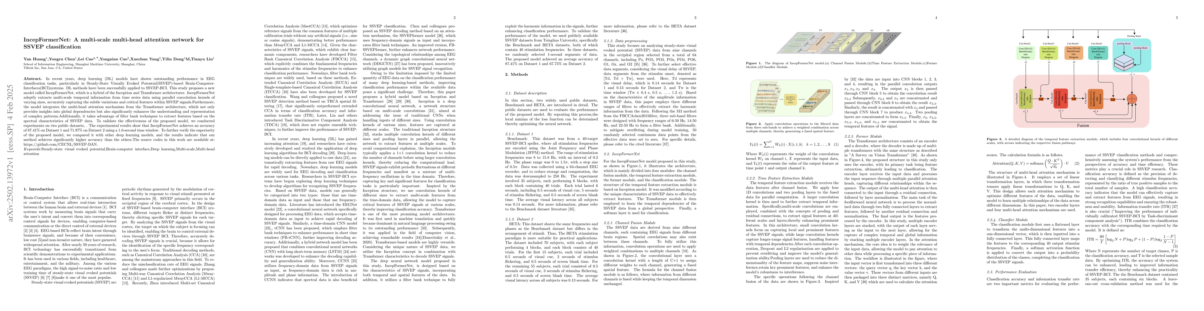 Thumbnail for IncepFormerNet: A multi-scale multi-head attention network for SSVEP
  classification
