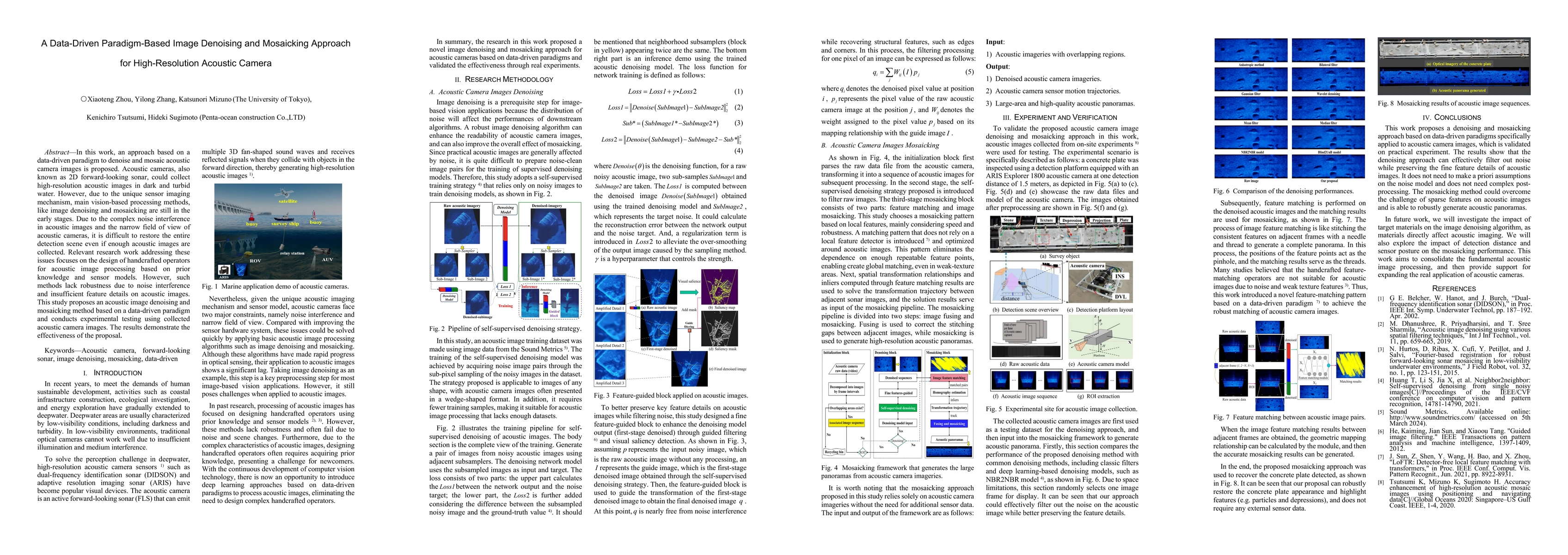 Thumbnail for A Data-Driven Paradigm-Based Image Denoising and Mosaicking Approach for
  High-Resolution Acoustic Camera