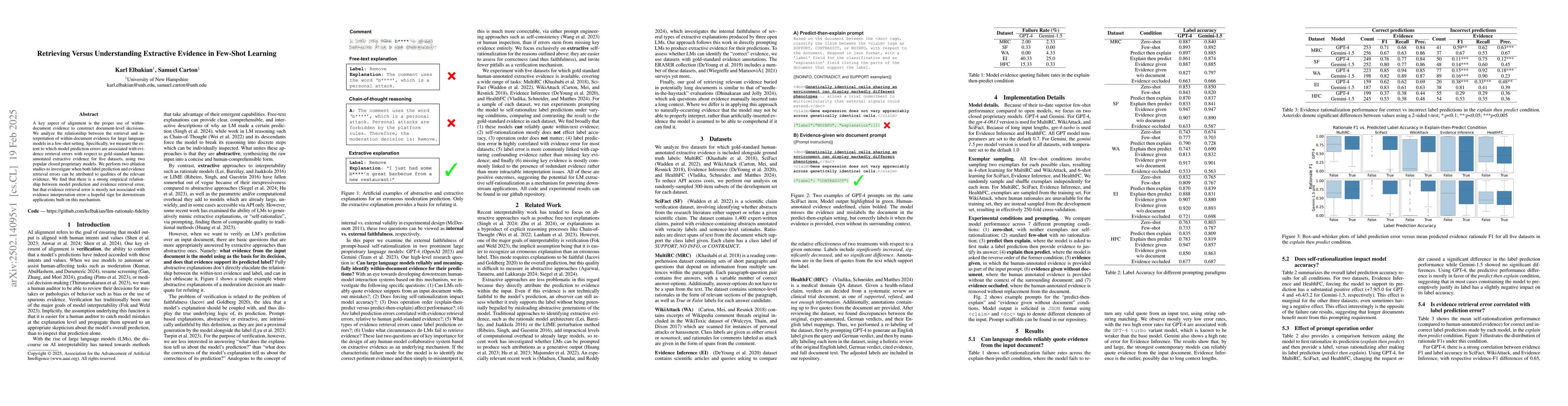 Thumbnail for Retrieving Versus Understanding Extractive Evidence in Few-Shot Learning