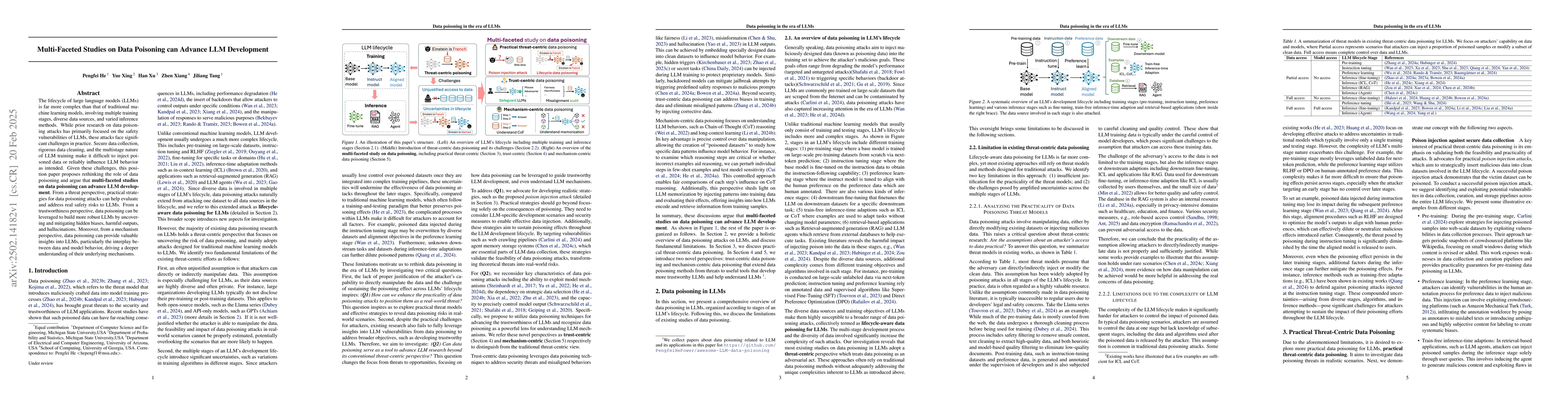 Thumbnail for Multi-Faceted Studies on Data Poisoning can Advance LLM Development